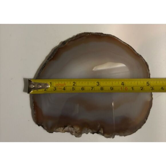 ANNA New York
 Natural Agate  Coasters in Smoke Set of 4 - Picture 7 of 7